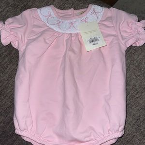 Jumper with bows, NWT, and light pink.